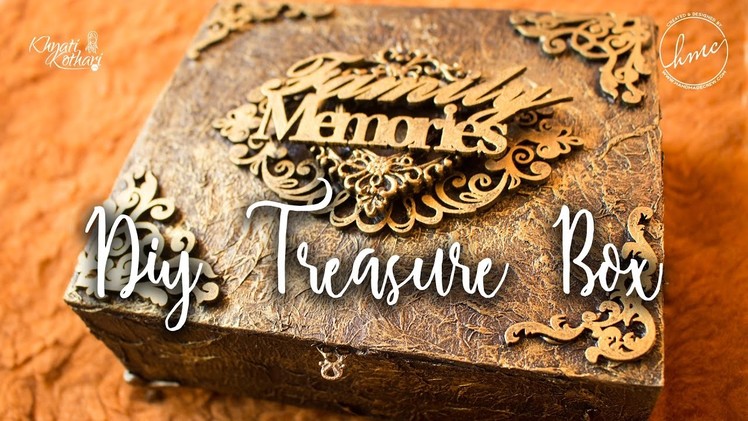 DIY Treasure box tutorial [Antique. Vintage look] Start to end video