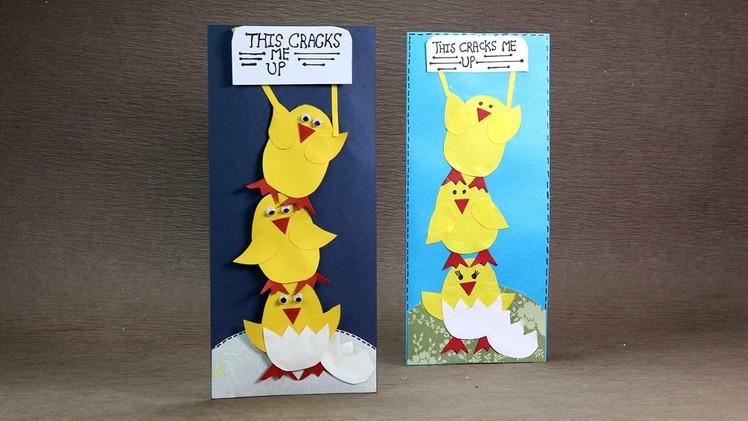 Homemade Easter Greeting Card - DIY Easter Chick Card Tutorial