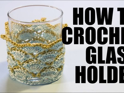 How to crochet glass-holder