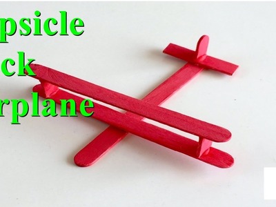 How to Make a Popsicle Stick Aeroplane