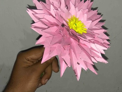How to make flower with waste paper | All Art & Craft