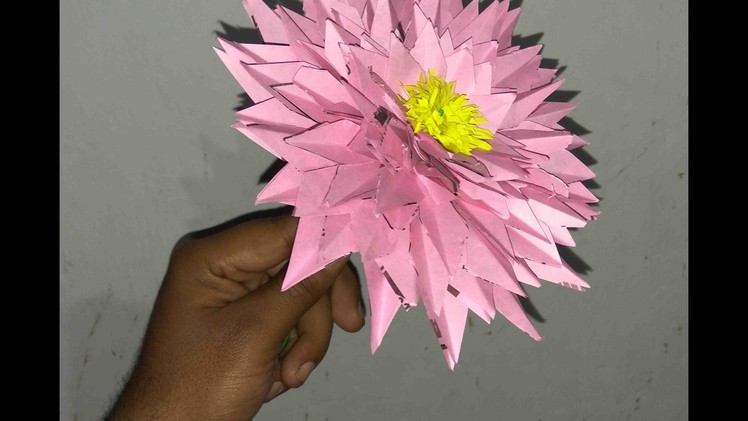 How to make flower with waste paper | All Art & Craft