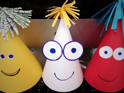 How to make kids party hat