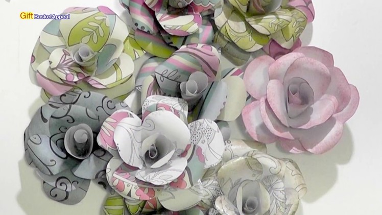 HOW TO MAKE PAPER ROSES | DIY FLOWERS