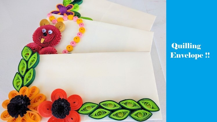 How to make Quilling Envelope | DIY | Tutorial