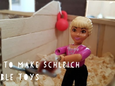 How To Make Schleich Stable Toys~Quick Craft Friday~| Daisy Stalls