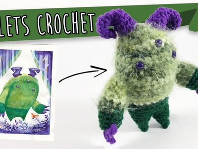Making a Monster || Watch me Crochet Timelapse