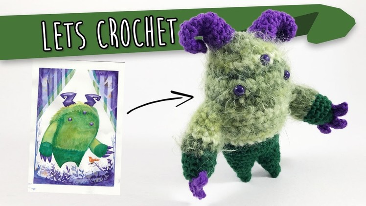 Making a Monster || Watch me Crochet Timelapse