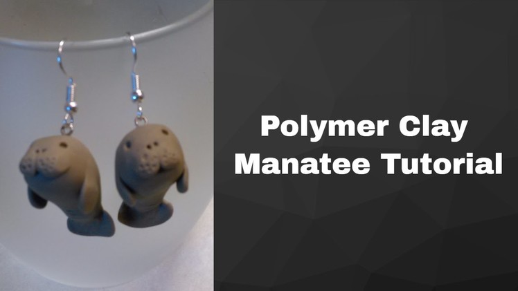 Polymer Clay Tutorial - Manatee Charm