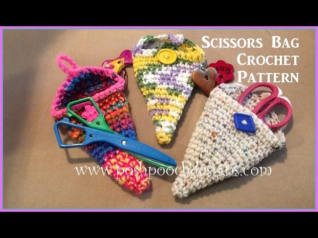 Scissors Bag Crochet Pattern