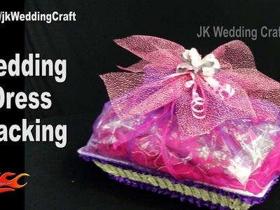 Wedding dress packing |  How to pack Wedding Dress | JK Wedding Craft 120