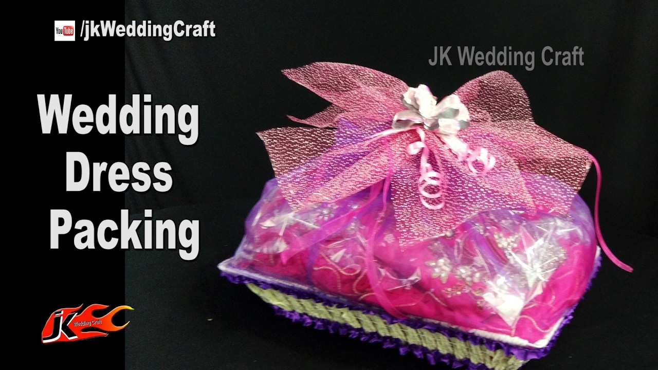 Wedding dress packing, How to pack Wedding Dress, JK Wedding Craft 120