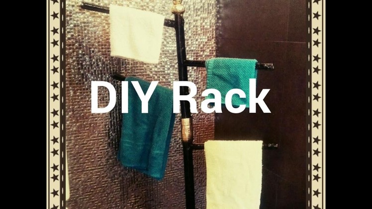 DIY: how to make rack from newspaper.