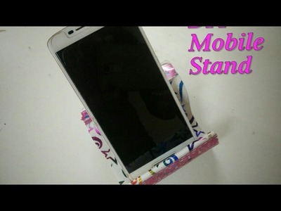 DIY Mobile Stand With Toilet Paper Roll | How To | Craftlas