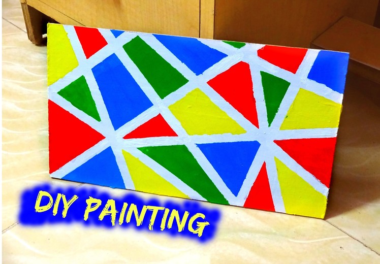 DIY Painting tape art - Naush DIY