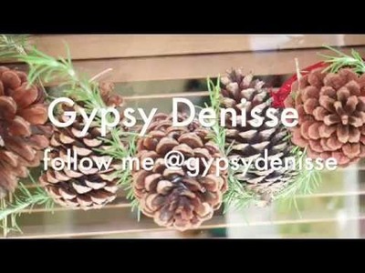 DIY Pinecone Wreath
