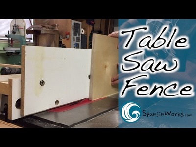 Flush Trimming Table Saw Fence. How-To (Ep. 64)