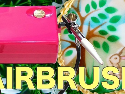 How to Airbrush on Cookies - Beginner Airbrush Demonstration