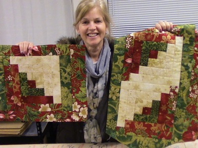 How To Make 4 Patchwork Placemats From 1 Table Runner Kit | Tutorial With Donna
