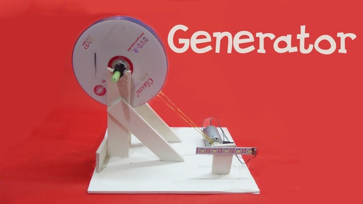 How to make a Generator at home - Easy - how to make windmill generator at home simple and easy way