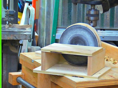 How to make a simple drill press disc sander