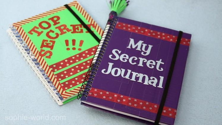 How to Make a Super Secret Diary | Sophie's World
