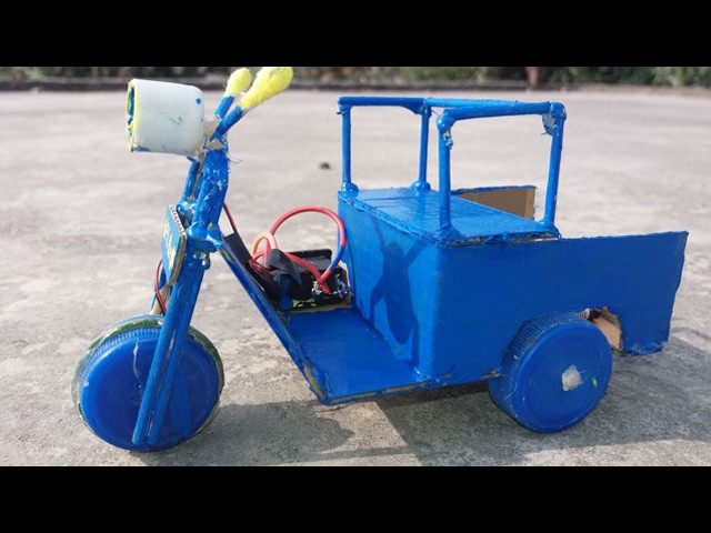 How To Make A (Tuk Tuk passenger) Tricycle Electric auto Rickshaw