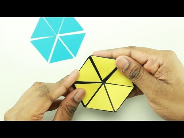 How to Make Color Changing Hexaflexagon