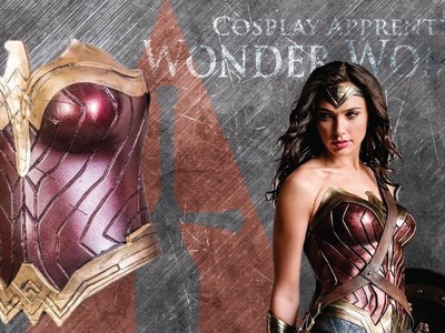 How to make Wonder Woman Cosplay Armor - Wonder Woman Breastplate