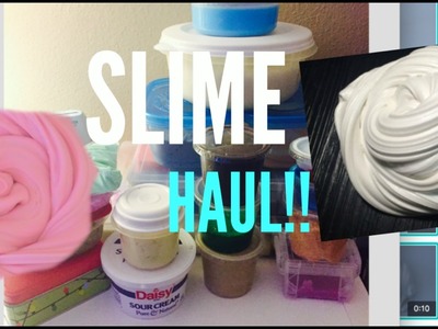 Huge! Slime Collection 2017!! | Gianna MacLaine