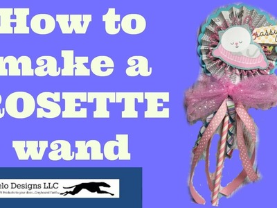 Rosette wand how to make diy