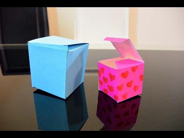 Tiny Valentines Gift Chocolate Box DIY, Art & Craft,Life hack