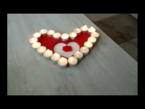 Tutorial. *How to make a heart candle*