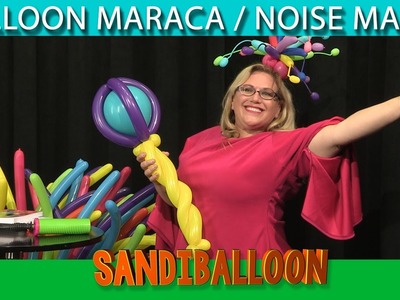 Balloon Maraca. Noise Maker