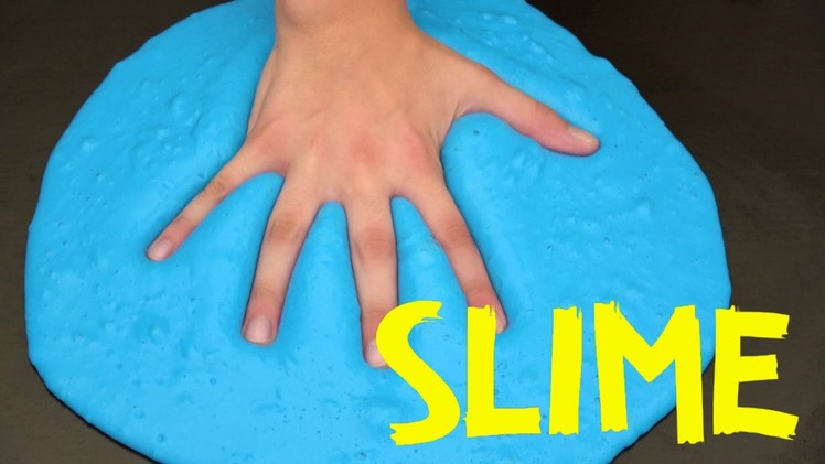 Easy! How To Make DIY Slime with Liquid Spray Starch No Borax, Detergent, toothpaste or Soap