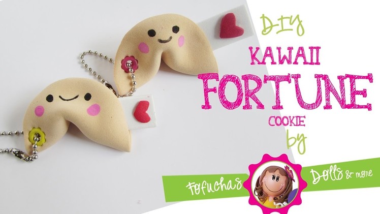 Easy Kawaii fortune cookie DIY - 3d Foam Sheet Craft