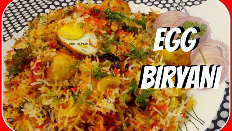 Egg recipe - Egg Biryani - How to make Egg biryani - Egg biryani recipe - Anda hyderabadi biryani