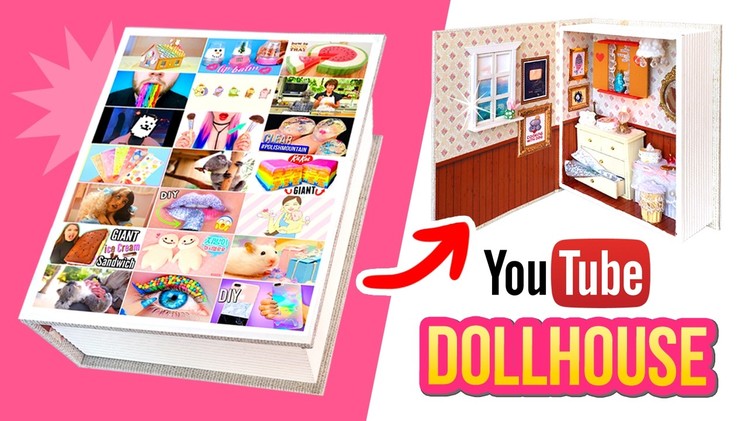 How many YOUTUBERS can you spot in this video??! DIY Youtube Dollhouse!