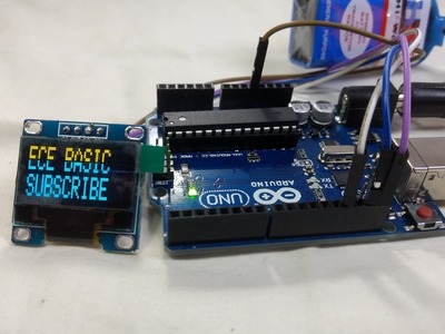 HOW TO CONNECT OLED TO ARDUINO BOARD || TEXT||SCROLLING TEXT|| ANIMATION||ARDUINO PROJECT