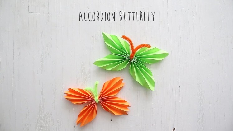 How to Fold: Accordion Butterfly