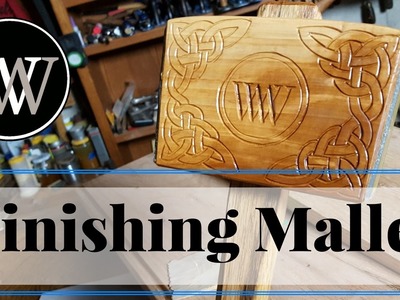 How To Make a Finishing Mallet With Leather Faces for Woodworking Projects