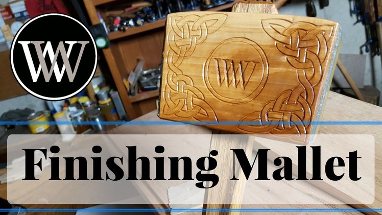 How To Make a Finishing Mallet With Leather Faces for Woodworking Projects