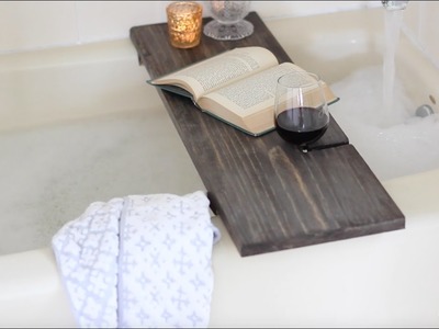 How To Make A Reclaimed Wood Bath Caddy