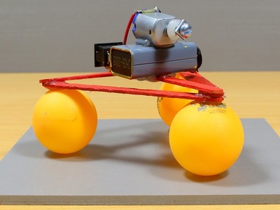 How to make a Robot using Ping Pong Balls - Very Simple