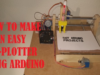HOW TO MAKE AN EASY ARDUINO CNC PLOTTER part 1
