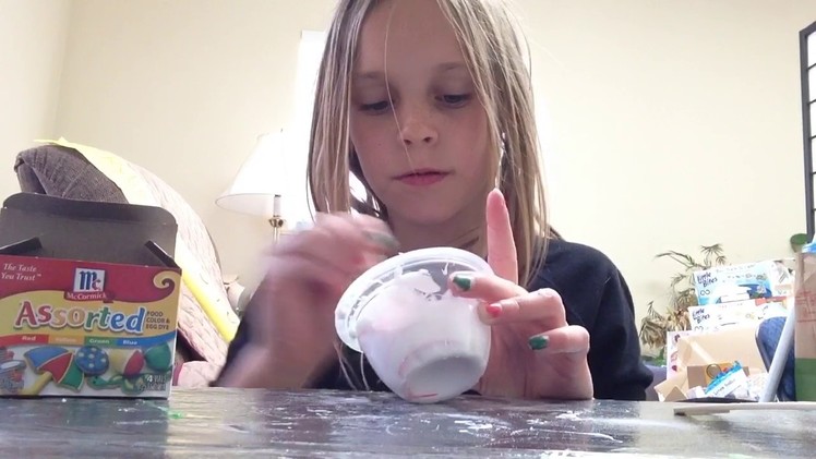 How to make candy cane slime