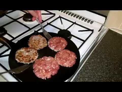 How to make chicken & minced meat Tikka Kebab Kabab burger recipe with a plate trick
