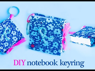 How to make mini notebook keychain | DIY mini notebook keychain | miniature book