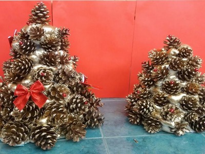 How To Make Pine Cones Christmas Tree