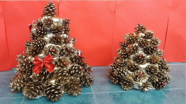 How To Make Pine Cones Christmas Tree
